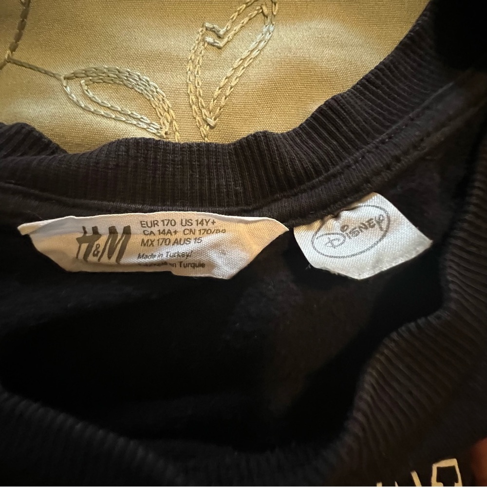 H&M Black Graphic Sweatshirt - Picture 2 of 5